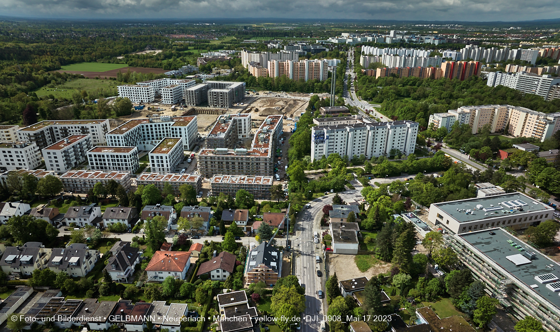 17.05.2023 - Graffitis vom italienischen Künstler Peeta in Neuperlach